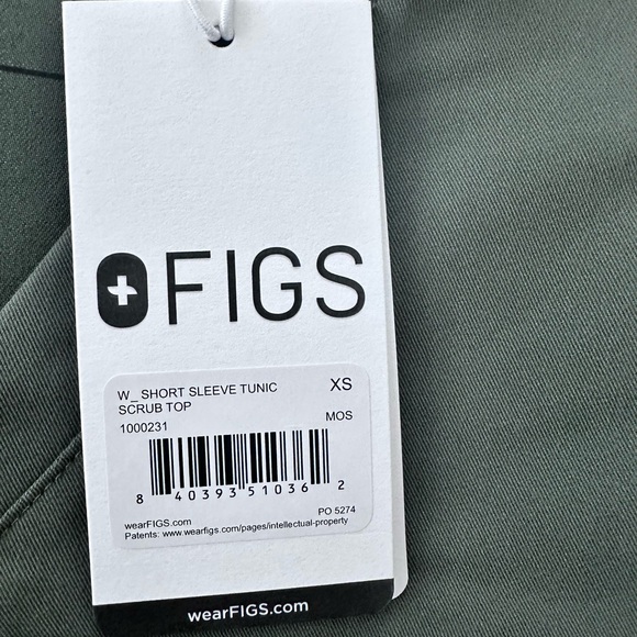 Figs  Set !!!Tunic short sleeve  Xs with leggings set S new with tags - Picture 7 of 7